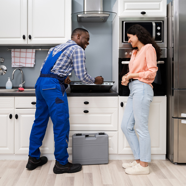 can you provide an estimate for cooktop repair before beginning any work in Oxford Kansas